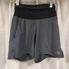ノースフェイス フライウェイトレーシングショーツ M グレー NB41980