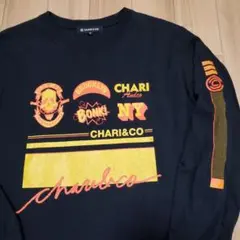 美品 CHARI&CO チャリアンドコー プリント 長袖Tシャツのサムネイル