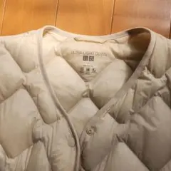 ウルトラライトダウン　リラックスジャケット　01 off white Lサイズ