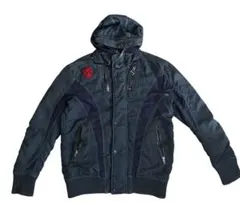 00s diesel ナイロンジャケット フード付き収納可 archive