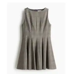 【新品】H&M チェック柄フレアワンピース