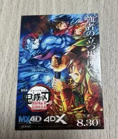 鬼滅の刃 4DX ステッカー 特典
