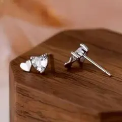 X715 ピアス レディース シルバー k18 S925 ダイヤ プレゼント