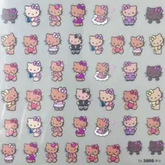 #3009 極薄ネイルシール ステッカー 日焼け　サンリオ　ハローキティ 新品