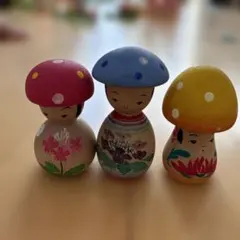 こけし 工芸品 ずんだ茶寮 ずんだシェイクこけし ずんだこけし ずんだ