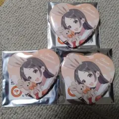 学園アイドルマスター 学マス 初心公演 開催記念 ハート型缶バッジ 倉本千奈 学園アイドルマスター 学マス 初心公演 開催記念 ハート型缶バッジ
