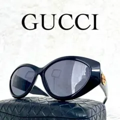 美品　GUCCI　サングラス　キャットアイ　GG2195　ブラックレンズフレーム