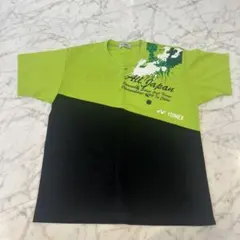 YONEX Tシャツ Sサイズ グリーン/ブラック