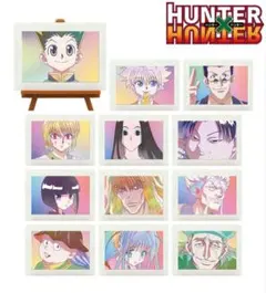 ハンターハンター　アニアート　ミニアートフレーム ver.A　全12種類コンプ