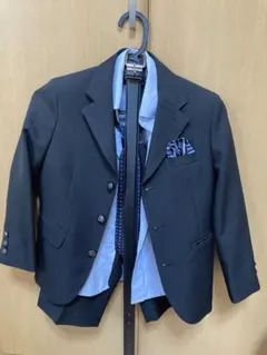 キッズフォーマルスーツセット（ブラック）