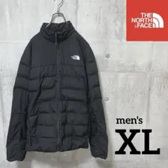 ノースフェイス　中綿ジャケット　ブラック　メンズXL