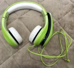 ライムグリーン ヘッドホン チャレンジタッチ 折りたたみのサムネイル