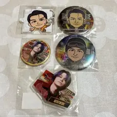与那嶺瑠唯 缶バッジ アクリルバッジ キーホルダー