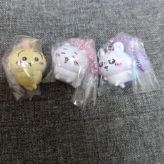 ちいかわマスコットつきビスケット　うさぎ、ちいかわ、モモンガ