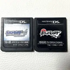 DS ポケットモンスターソウルシルバー　ブラック　セット