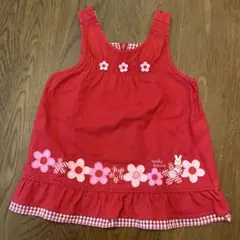 MIKI HOUSE うさこ　ジャンパースカート　 80