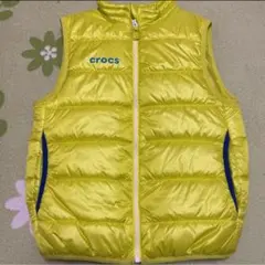 crocs リムカラー ダウンベスト 130