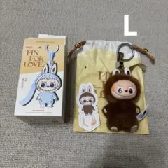 【L】POPMARTラブブ PINFORLOVE イニシャル