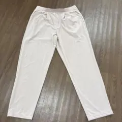 未使用　ユニクロ　パンツ　薄ピンク　ベージュ　Lサイズ