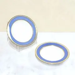未使用品】秋篠宮家御紋付 瑠璃小皿（御下賜品）香蘭社 - メルカリ