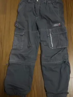 Airwalk グレー カーゴパンツ