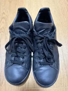 アディダスadidas Stan Smith ブラックスニーカー　24センチ