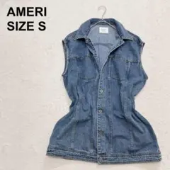 AMERI 3wayデニムジャケット·S だっちょ♡さん専用 アメリ 3way ムートンベスト付きデニムジャケット