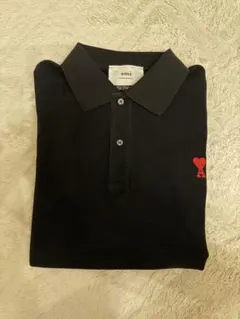 ami alexandre mattiussi ポロシャツ ブラックのサムネイル
