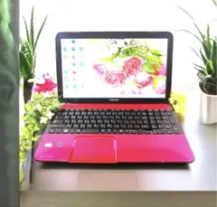 ピンク色★東芝★Corei7★最新Win11★新品SSD512GB★メモリ8GB