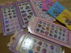 アクリルシール ホログラムシールセット　使いかけ　まとめ売り