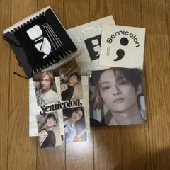 セミコロン フォトカードセット　セブチ　SEVENTEEN トレカ付き