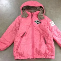 110　ダブルB　ミキハウス　中綿　コート　アウター　リバーシブル