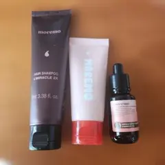 moremo ヘアシャンプー＆トリートメント&ウォータートリートメントセットのサムネイル