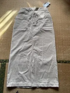 GLOBAL WORK ストレッチコーデュロイスカート Lサイズ