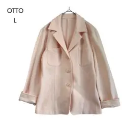【OTTO】テーラードジャケット ピンク Lサイズ 423723 a0736