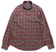 り*う様 ラルフローレン 90s ヴィンテージ チェック柄 ボタンダウン 長袖