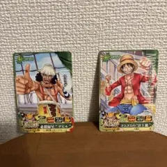 ワンピース ベリーマッチダブル プロモ カード ルフィ Vジャンプ付録