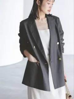 Noble 麻ダブルジャケット＆パンツSET size36のサムネイル