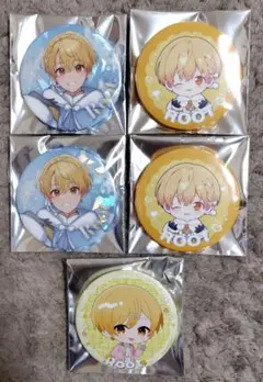 専用 るぅとくん缶バッチ５個セット