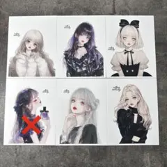 cotton melodyさん　人物ステッカー　バラ売り可