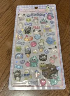 【新品未使用】サンリオ　ボンボンドロップシール　はぴだんぶい　第2弾