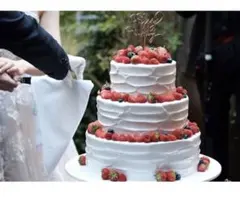 ケーキトッパー　ウェディングケーキ　結婚式準備