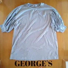 ☆GEORGE'S☆　半袖トップス　グレー色　フリーサイズのサムネイル