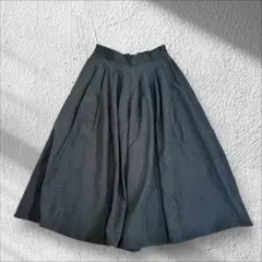 【Lespoir】　ガウチョパンツ　スカーチョ　グリーン　美品　　 L
