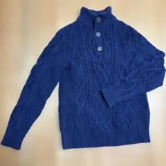 GAP ギャップ 130サイズ ネイビー 紺色 セーター