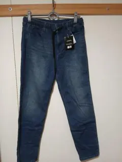新品　デニム　イージーパンツ