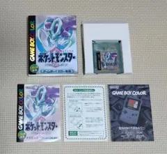 【箱説付】任天堂 GBCソフト ポケットモンスター クリスタルバージョン