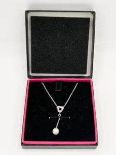 田崎真珠 TASAKI シルバー×天然真珠 ネックレス 6.3mm