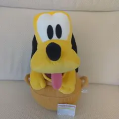 ディズニーシーアブーズバザール プルートぬいぐるみ・チャンドゥピンバッチのセット