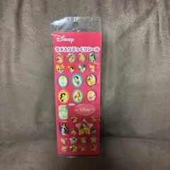 Disney プリンセス　ラメ入りぷっくりシール